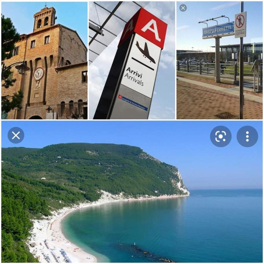 Al Castello - Aeroporto Delle Marche - Ancona Apartment Falconara Marittima Exterior photo